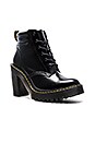 view 2 of 5 Persephone 6-Eye Padded Collar Boot in Black