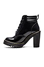 view 5 of 5 Persephone 6-Eye Padded Collar Boot in Black