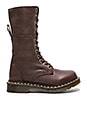 view 1 of 5 Hazil Tall Slouch Boot in Dark Brown