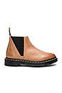 view 1 of 5 Bianca Low Shaft Chelsea Boot in Brown