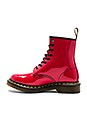 view 5 of 5 1460 3 Eye Boots in Red
