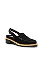 view 2 of 5 Romana Slingback Penny Sandal in Black