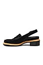 view 5 of 5 Romana Slingback Penny Sandal in Black