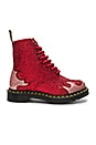view 1 of 5 1460 Pascal Flame Boot in Pink & Red