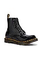 view 2 of 5 1460 Pascal Front Zip Boot in Black