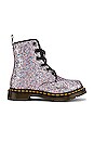 view 1 of 5 1460 Farrah Glitter Boot in Multi Blue