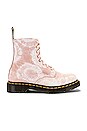 view 1 of 5 1460 Pascal Boot in Shell Pink & White