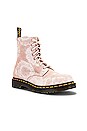 view 2 of 5 1460 Pascal Boot in Shell Pink & White