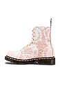 view 5 of 5 1460 Pascal Boot in Shell Pink & White