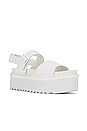 view 2 of 5 Voss Quad Mono Sandal in White