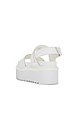view 3 of 5 Voss Quad Mono Sandal in White