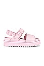 view 1 of 5 Voss Mono Sandal in Chalk Pink