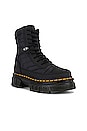view 2 of 5 Audrick 8 Eye Rubberized Leather Boot in Black