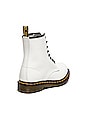 view 3 of 6 1460 8-Eye Boot in White