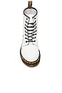 view 4 of 6 1460 8-Eye Boot in White