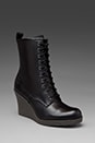 view 1 of 5 Marcie 10 Eye Zip Boot in Black