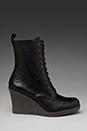 view 2 of 5 Marcie 10 Eye Zip Boot in Black