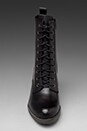 view 4 of 5 Marcie 10 Eye Zip Boot in Black