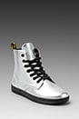 view 1 of 5 Leyton 7-Eye Boot in Silver in Sliver