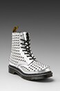 view 1 of 5 Stud 8-Eye Boot in Sliver
