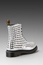 view 4 of 5 Stud 8-Eye Boot in Sliver