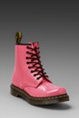 view 1 of 5 8-Eye Boot in Acid Pink