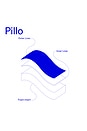 view 6 of 9 Pillo Pillow in Indigo