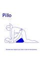 view 7 of 9 Pillo Pillow in Indigo