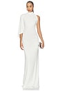 view 1 of 4 VESTIDO UN HOMBRO in White