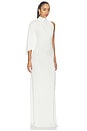 view 2 of 4 VESTIDO UN HOMBRO in White