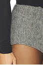 view 6 of 6 Fuzzy Shorts in Grey