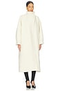 view 2 of 3 Mia Coat in White