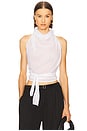 view 1 of 4 Silk Thea Top in White