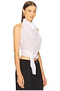 view 2 of 4 Silk Thea Top in White