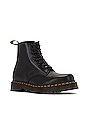 view 2 of 5 1460 Bex Squared Polished Smooth Boot in Black