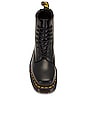 view 4 of 5 1460 Bex Squared Polished Smooth Boot in Black