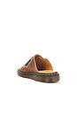 view 3 of 5 Dayne Applique Sandal in Conker Brown, Black, & Rust Orange
