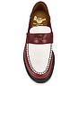 view 4 of 5 Penton Loafers in Burgundy & White