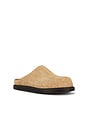 view 2 of 5 Suede San Mule in Savannah Tan