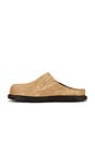 view 5 of 5 Suede San Mule in Savannah Tan