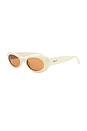 view 2 of 3 Naomi Sunglasses in Ivory