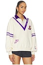 view 2 of 6 The Letterman Pullover in La Lakers