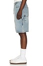 view 3 of 6 Classic Carpenter Denim Shorts in Light Blue