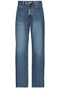view 1 of 4 Low Rise Wide Jeans in Blue