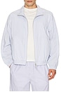 view 1 of 5 BLOUSON in Soft Blue Stripe