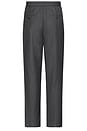 view 2 of 5 Lounge Striped Slacks in Grey Stripe