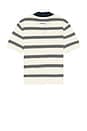 view 2 of 4 Polo Top in Cream & Navy