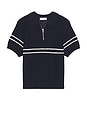 view 4 of 4 Half Zip Polo in Dark Navy