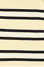 view 5 of 5 Chunky Striped Polo Shirt in Lemon Stripe