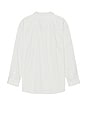 view 2 of 4 Oversized Shirt in Misty Blue Stripe